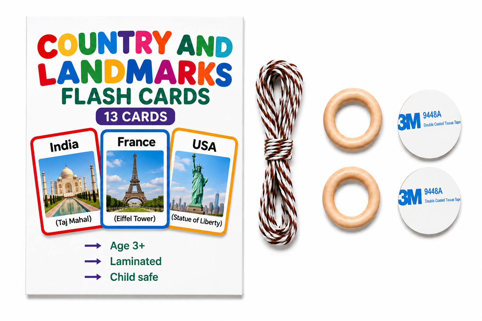 Country and landmarks