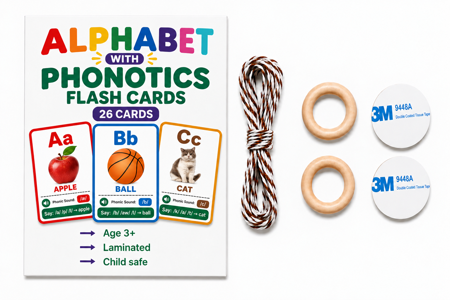 Alphabet with phonotics