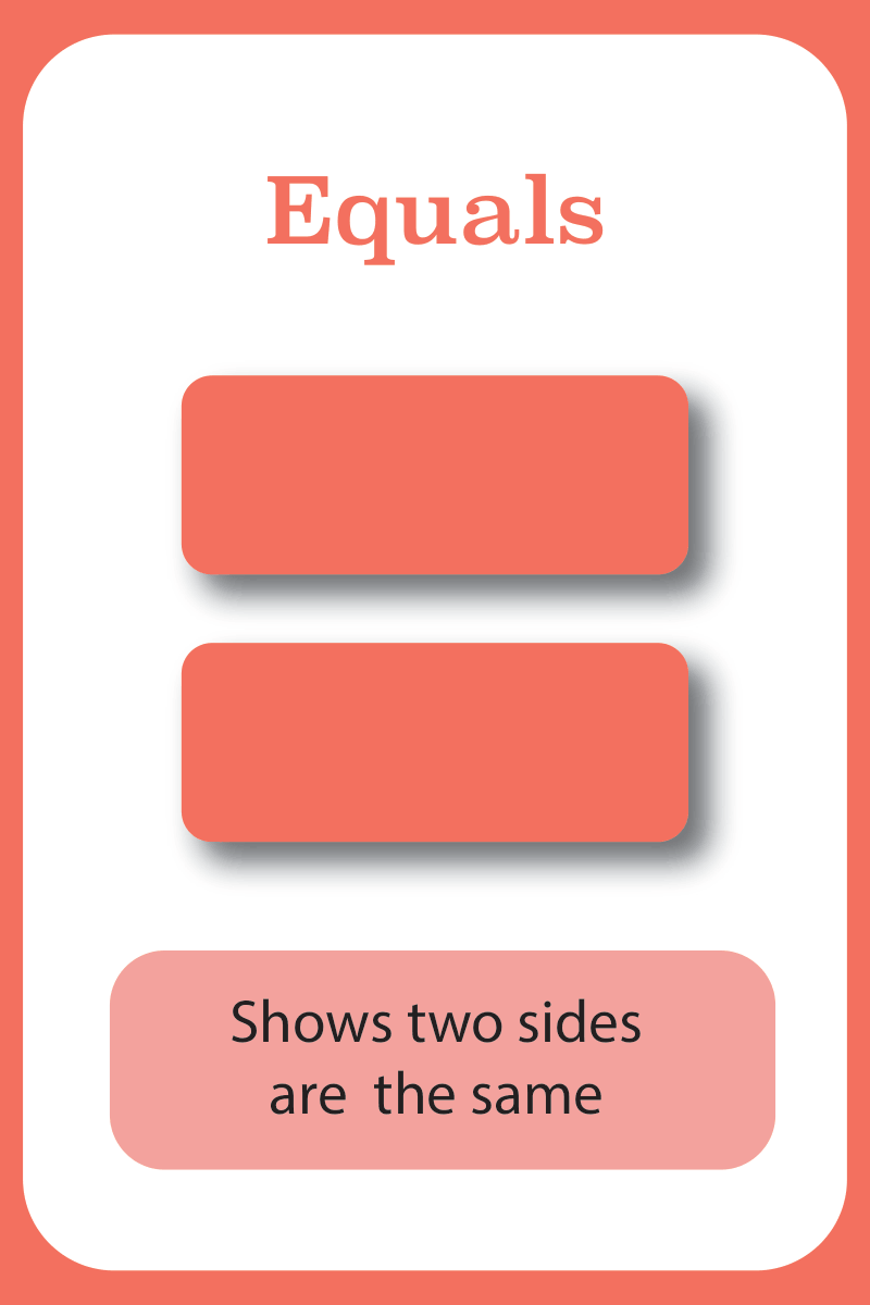 Maths symbols