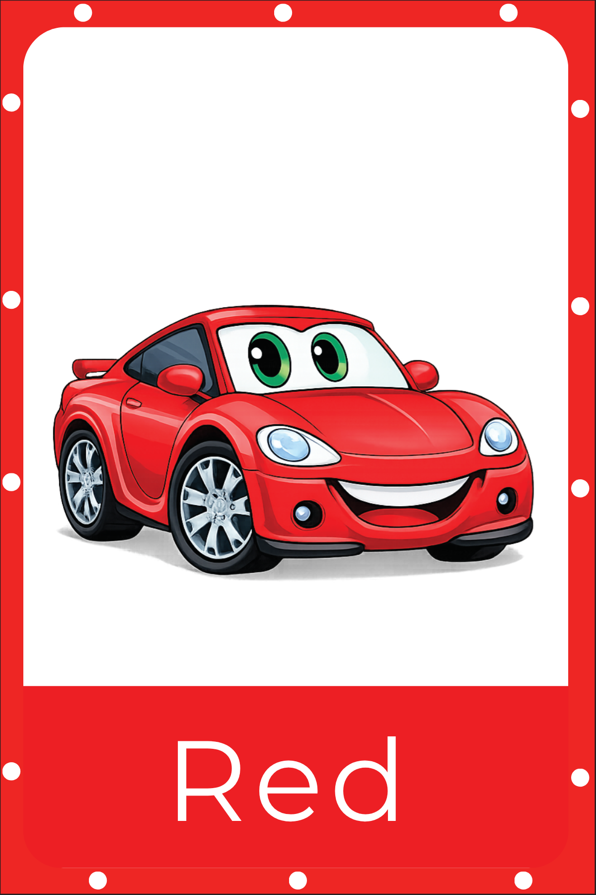Colour cars