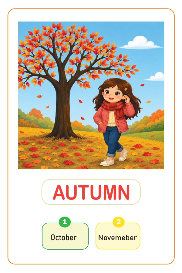 Seasons with months